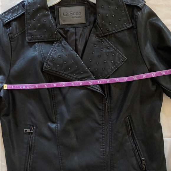 Vegan Leather Jacket - Picture 7 of 7